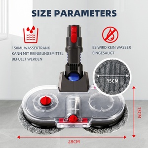 Suministros de Fábrica: Nuevos Cabezales de Cepillo Eléctricos de Plástico para Aspiradora <span class=keywords><strong>Dyson</strong></span> V8 V10 <span class=keywords><strong>V11</strong></span> V12 con Batería y Tanque Desmontable para Uso en Garajes - Product Image 4