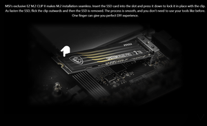 Carte mère B840M GAMING WIFI6E AM5 MATX, prise en charge DDR5, processeurs séries 7000, 8000, 9000, MSI B840M - Product Image 2