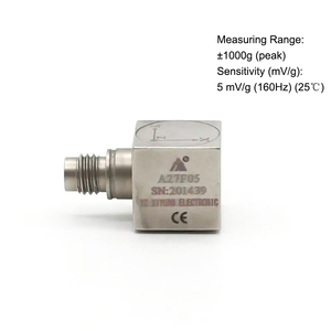 Capteur transducteur d'accélération de vibration triaxiale A27F05 5mV/g - Prix - Product Image 2