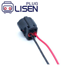 7283 7929 Motor semprot air Wiper mobil otomatis Harness kabel 2 Pin untuk h-onda t-oyota 90980-11025 - Product Image 4