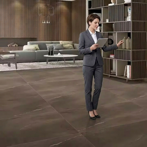 Velencia Brown Full Body Porcelain Tiles 600x1200mm <b>Matte</b> Rough Surface <b>Floor</b> Wall Tiles - Product Image 5