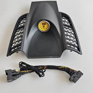 Nouvelle mise à niveau voiture chronomètre intérieur tableau de bord horloge <span class=keywords><strong>centrale</strong></span> boussole temps compteur électronique pour DOSPorsche Cayenne 2011-2017 - Product Image 3