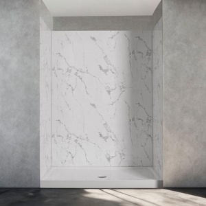 Kit <span class=keywords><strong>Doccia</strong></span> con Pannelli in Acrilico, Pareti Circondate, <span class=keywords><strong>Vasca</strong></span> <span class=keywords><strong>e</strong></span> Base per Cabina <span class=keywords><strong>Doccia</strong></span> - Product Image 1