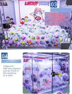 Máquina Expendedora de Cápsulas Sorpresa Colorfulsky Lucky Twist - Operada con Monedas/Fichas para Niños, Salas de Juego/Centros Comerciales/Parques Infantiles - Product Image 4