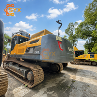 Мощный экскаватор Volvo EC480DL, 48 тонн, ковш 3,8 м, 265000 Вт, б/у, для тяжелых работ по сносу зданий