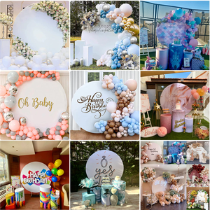 Capa de Fundo Personalizada com Tema de Borboleta, Estrutura de Alumínio e Tecido Elástico para Decoração de Festa de Aniversário Infantil - Product Image 4