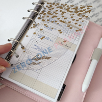 Matti erter Kunststoff Benutzer definierte A4 A5 A6 A7 Tab Divider-Seiten mit 6-Loch-Stempel für Loseblatt-Notebook-Binder-Organizer