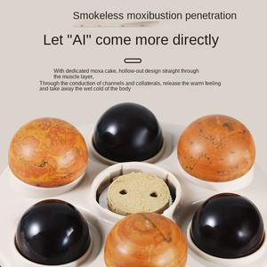 Masajeador abdominal inteligente automático Usb, máquina amasadora de vientre, compresa de calor caliente, cinturón de masaje abdominal <span class=keywords><strong>lumbar</strong></span> - Product Image 3