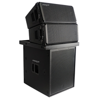 Subwoofer puissant de 18 pouces ODM OEM SUB 8004, haut-parleur de basses à basse fréquence, DSP contrôlé, actif, 18 pouces, enceintes professionnelles