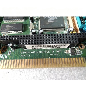 การ์ดครึ่งความยาว 386 รุ่น 386SX VGA 4COM เมนบอร์ดอุตสาหกรรมออลอินวัน - Product Image 2