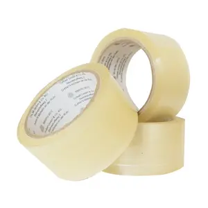 Low MOQ OPP Super Clear Custom Shipping Tape Wholesale BOPP Sticky Packing Tape With Logo Factory Price From China