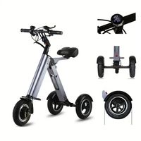 XFY MOQ Scooter électrique pliable à 3 roues portable avec siège, meilleur achat, scooter électrique pliable