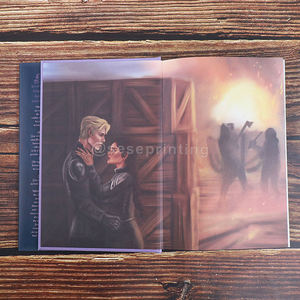 Novela Romántica Personalizada con Cubierta Protectora, Edición Especial de Tapa Dura, Bordes Pintados, Servicios de Impresión de Libros, Estampado Holográfico - Product Image 5