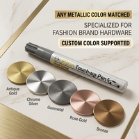 Stylo de retouche pour plaque d'immatriculation LESDA Professional : Marqueur de réparation permanent et résistant aux intempéries pour plaques de voiture - Couleur personnalisée OEM/ODM