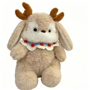 Adorabile peluche a forma di <span class=keywords><strong>cervo</strong></span>, regalo di Natale o compleanno per ragazze, regalo di animali di peluche - Product Image 2
