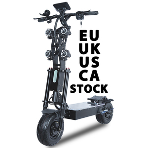 Scooter Eléctrico Potente y Rápido para Adultos, Plegable, para Desplazamientos Urbanos, con Doble Motor, Neumático de Vacío Todoterreno de 13 Pulgadas - Product Image 1