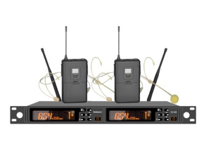 Sistema de Micrófono Inalámbrico Profesional UHF X8II Vason True Diversity con Auriculares de Solapa, Batería AA, Conector XLR e Infrarrojos - Product Image 5