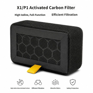 Filtre à air HEPA 13 au charbon actif pour purificateur d'imprimante 3D Bambu X1 P1 P2S H2D - Product Image 5