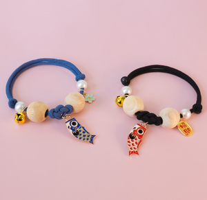 Collar de tela cómodo para mascotas con diseño de árbol de alcanfor y función repelente de mosquitos, diseño de carpa Koi de dibujos animados, estilo de Año Nuevo y la riqueza - Product Image 6