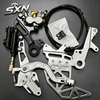 Levier de frein arrière Surron Light Bee X LBX, ensemble de pédale de frein arrière, aluminium CNC 7075-T6, haute performance, vélo électrique