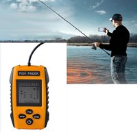 Dyerchang-détecteur de poissons Portable TL88E, fil 9M, alarme sonore, écho sondeur de poisson, profondeur 0.6-100m, capteur Sonar pour la pêche