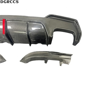 Difusor Trasero de Fibra de Carbono Estilo Kabul para BMW Serie 4 G22 G23 G26 2020-2024 - Product Image 4
