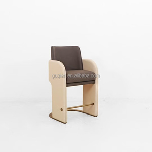 Modern PU Leather Bar Chair and Light Luxury Hotel <strong>Dining</strong> <strong>Stool</strong> for Living Room - Product Image 1