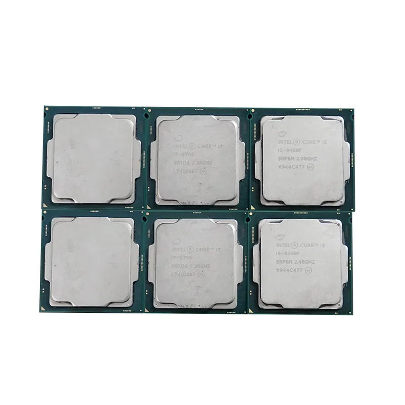 Processer Intel i3 i5 i7 I9 AMD R7 R5 mới và được sử dụng i5 máy tính xách tay I7 CPU i3 CPU 8700 cho máy tính để bàn và máy tính xách tay