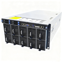 Serveur Crystal haute performance, châssis de serveur GPU 8/10, boîtier de serveur GPU 5U en rack avec module d'alimentation 4+1 pour la prise en charge des serveurs IA