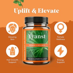 Cápsulas de Alta Calidad con Saw Palmetto, Biotina, Raíz de Maca y Bambú para Promover el Crecimiento Celular y Mejorar la Salud Femenina - Product Image 4