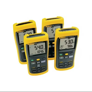 Thermomètre numérique en plastique à double entrée 52 II avec thermocouples J K T E T1 T2 MIN AVG et écran LCD rétroéclairé pour moteur CVC - Product Image 3