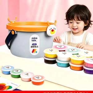 Kit de Arcilla Superligera en Latas de 24 Colores, No Tóxica, al por Mayor, OEM/ODM, con Herramientas y Tutorial - Product Image 4