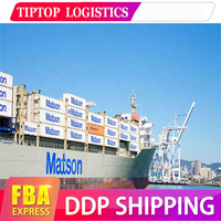 TipTop Freight Forwarder propose un service d'expédition maritime express LCL DDP de Shenzhen, Chine, vers les États-Unis