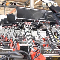 Mini-chargeuse compacte d'exportation certifiée CE EPA Euro5 avec plaque signalétique métallique pour la construction, l'agriculture et la fourniture mondiale de machines