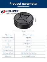 Traceur GPS intelligent miniature sans fil magnétique antivol avec détection ACC, contrôle en temps réel par application Android GPRS/GSM pour animaux de compagnie et véhicules