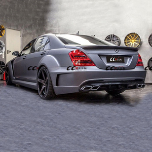 ชุดตัวถังแบบกว้างสำหรับ S300L W221รถ Mercedes Benz S S500L กันชนหน้า2006-2013กันชนหน้ากระโปรงข้างซุ้มล้อ - Product Image 5