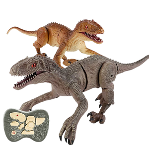 Hw Chàng Trai 2.4G Điều Khiển Từ Xa Jurassic Thế Giới Tàn Đác Raptor RC Đài Phát Thanh Điện Chạy Đi Bộ Khủng Long Mô Hình Cho Trẻ Em Đồ Chơi - Product Image 1