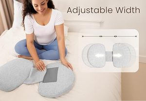 Nueva almohada de embarazo para dormir de lado almohada de maternidad soporte para espalda vientre caderas para mujeres embarazadas - Product Image 4