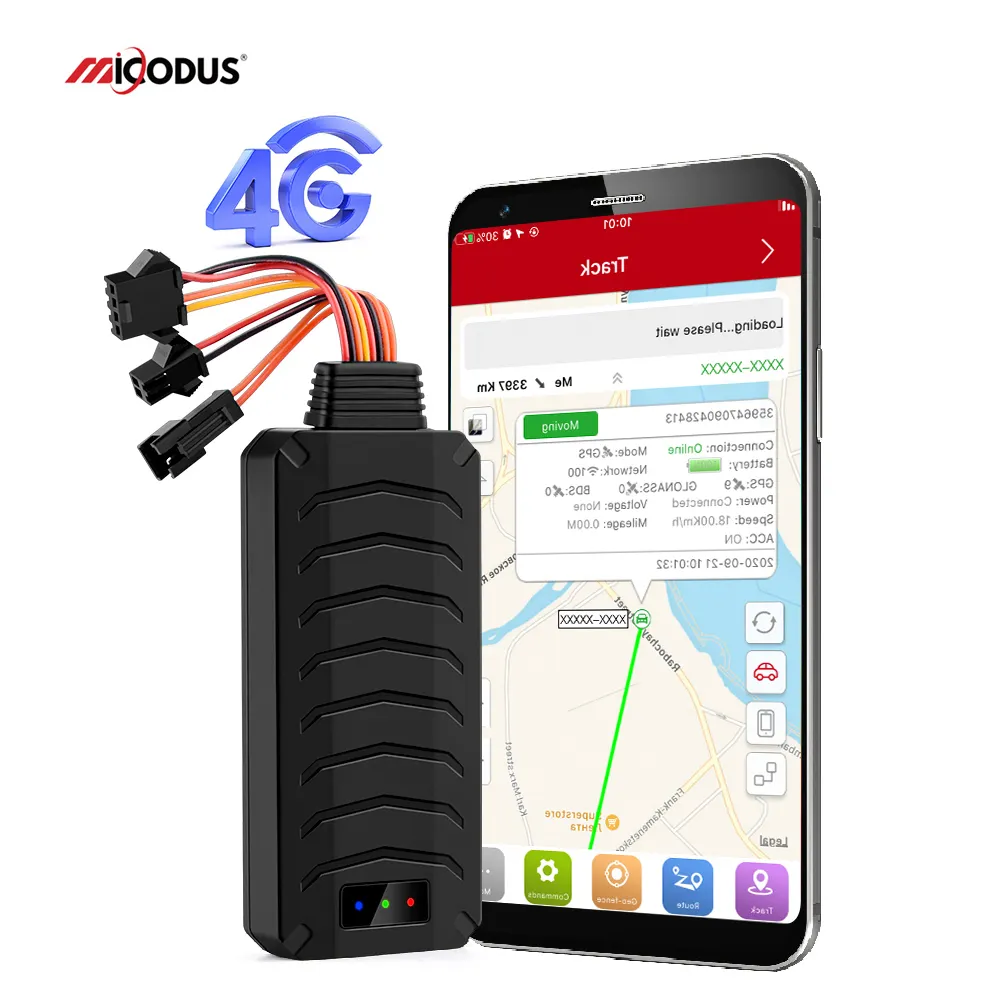 Car Rental Fleet Management Micodus MV790G Real Time Gps Tracking Device Mini Mobile Phone Gps Vehicle Tracker 4G