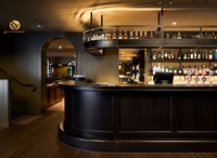 Comptoir de bar commercial sur mesure pour pub et club, design vintage, vente directe usine