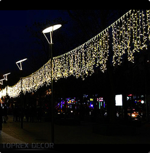 400leds Christmas <strong>Lights</strong> Luces De Navidad <strong>Rice</strong> Curtain Icicle Commercial Led String <strong>Lights</strong> for Wedding Party Decoration Outdoor - Product Image 3