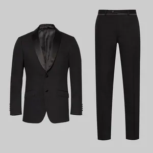 MTM Office Men's Suit Two-piece Gentleman's Formal Business Professional Wedding Prom Clothing Men's Suits