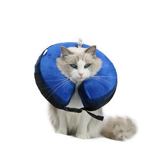 Joymay verstellbares Katzen-Wiederherstellung halsband Eleganter aufblasbarer Kätzchen kegel Weicher Anti-Biss-Leck-Schnellverschluss-Schönheits chirurgie für Hunde - Product Image 2