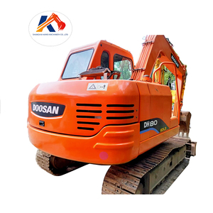 Miniexcavadora Usada Más Barata, Maquinaria Usada Doosan DH60 80 140 150 225 300 340 350 55, Doosan DH80 de Segunda Mano de 8 Toneladas - Product Image 1
