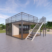 BOX SPACE 20 pieds 40 pieds vert jardin maison préfabriquée Mobile extensible maison conteneur d'occasion maison en acier prêt à l'emploi appartement mobile