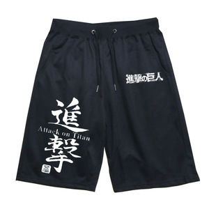 Shorts et pantalons capri pour hommes, nouvelle collection été <span class=keywords><strong>2022</strong></span>, Attack on Titan 2D anime - Product Image 6