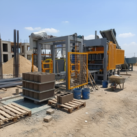 Automatische Ziegelherstellungsmaschine Produktionslinie QT4-15 Blockherstellungsmaschine Vollautomatisch