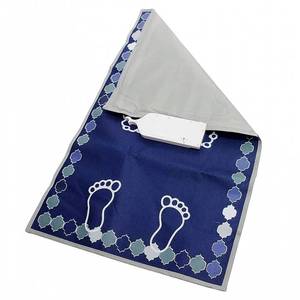 Alfombra de oración islámica con diseño floral de última moda, directamente del fabricante, para uso doméstico. - Product Image 5