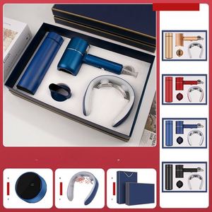 Coffret Cadeau d'Affaires de Luxe FX pour Clients VIP – Ensemble 3-en-1 : Bouteille Isotherme, Masseur Cervical, Batterie Externe – Kit de Bienvenue Professionnel pour Partenaires - Product Image 2