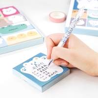 Dessin animé Animal Collant Notes Post Bloc-Notes Bloc-Notes Kawaii Papeterie Bureau École Fournitures Accessoires Blocs-Notes